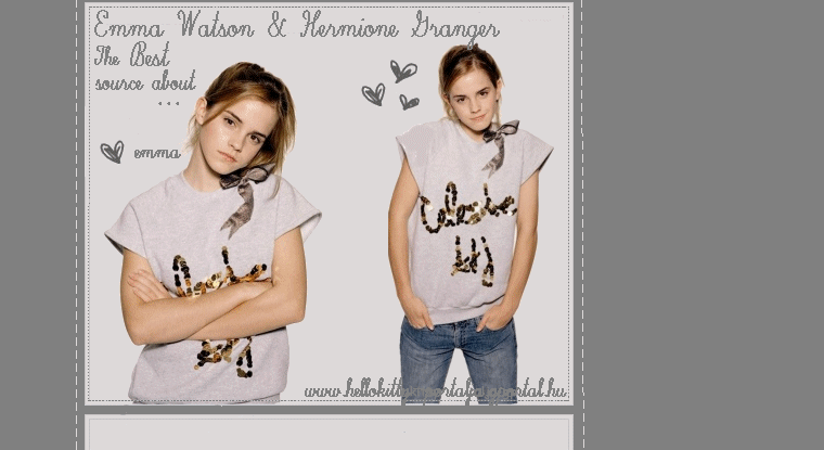 E m m a   W a t s o n  /The best site of Emma Watson and Hermione/